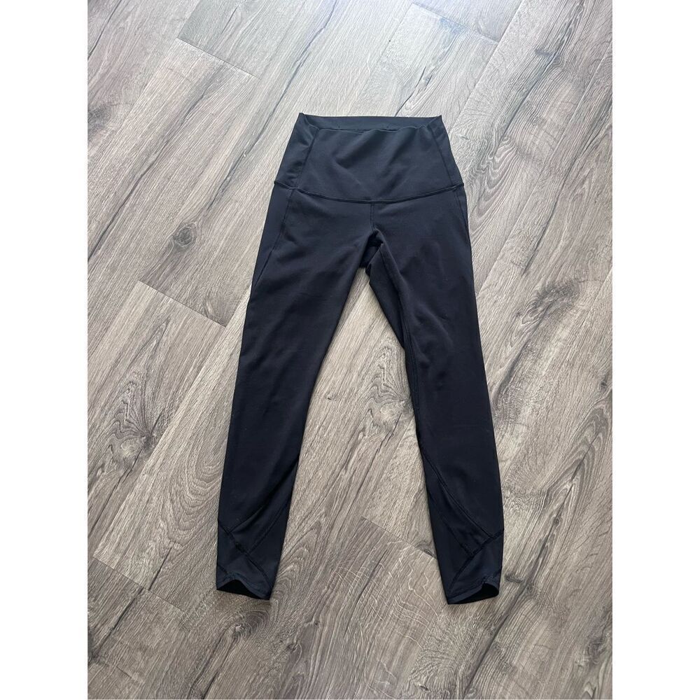 Lululemon Skinny Leggings Capri Mesh side 6